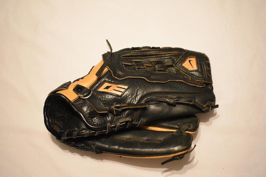 Nike Diamond Elite Edge Baseball Glove, Right Hand Throw, Brown/Black, 13 inch
