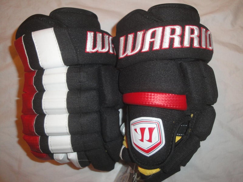 WARRIOR BONAFIDE X GLOVES BLACK RED WHITE 12" NEW WITH TAGS