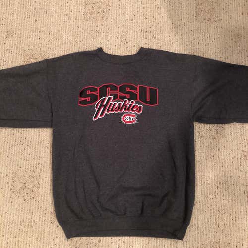 St. Cloud State University Huskies Crew Neck Sweatshirt Adult L