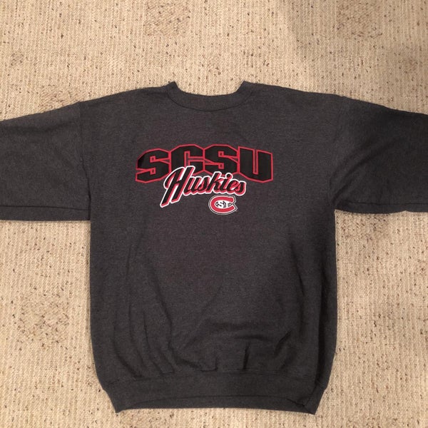 St. Cloud State University Huskies Crew Neck Sweatshirt Adult L