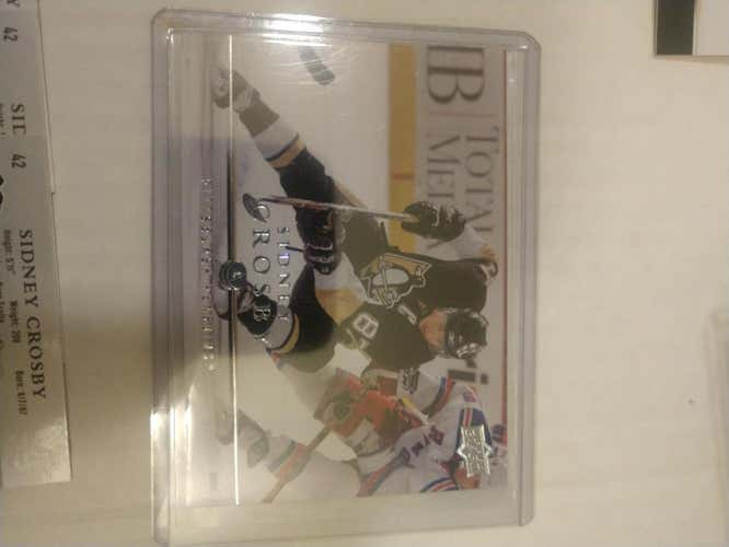 (8) Sidney Crosby Upper Deck #42 Hockey Card