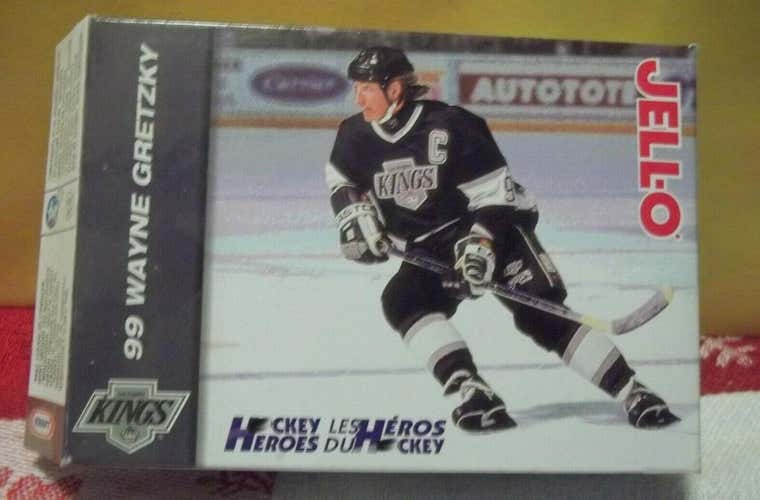 Wayne Gretzky Hockey Heroes Jello Kraft Box Los Angeles LA Kings 1994 Card
