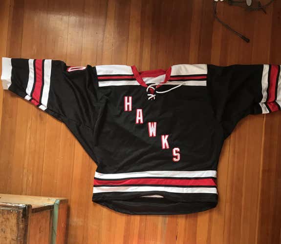 Large Black Goalie Cut Jersey