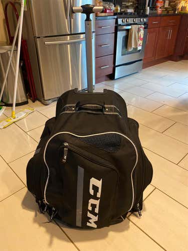 CCM Bag With Wheels And Straps !!!!