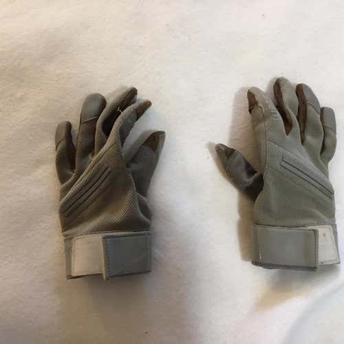 Warstic Gray Men’s XXL Batting Gloves Used
