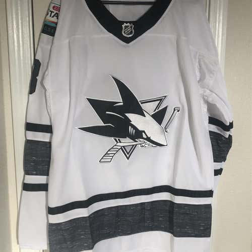 San Jose Sharks 2019 Allstar Adidas Replica Hockey Jersey White Pavelski 54 Adidas New With tags