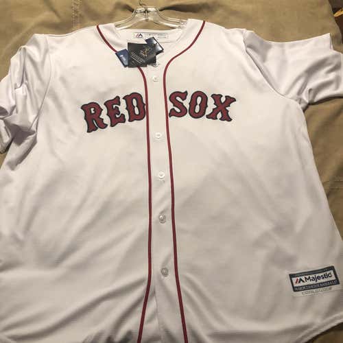 *BRAND NEW* Men's Boston Red Sox Xander Bogaerts Majestic White Home Cool Base Player Jersey