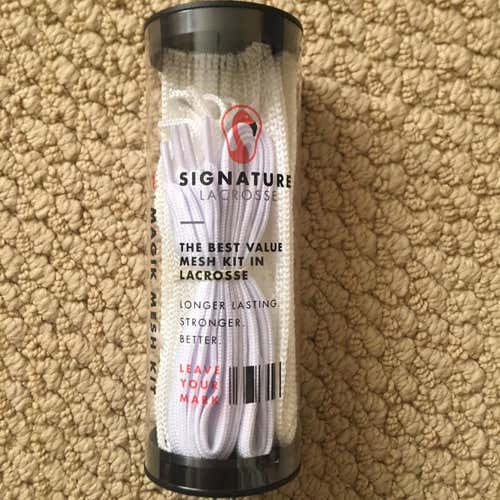 Signature Lacrosse Mesh Kit