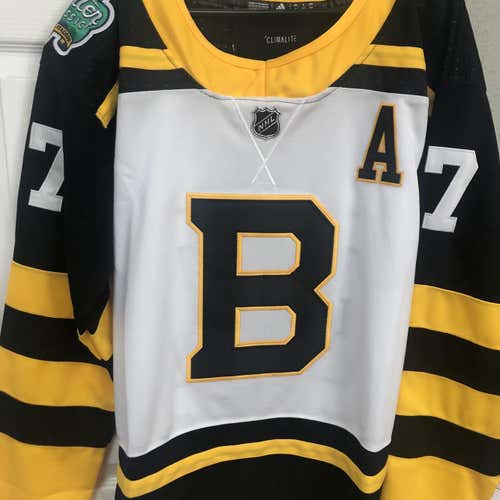 New Boston Bruins Winter Classic Patrice Bergeron 37 Jersey Replica Adidas Sz 52 Hockey Jersey