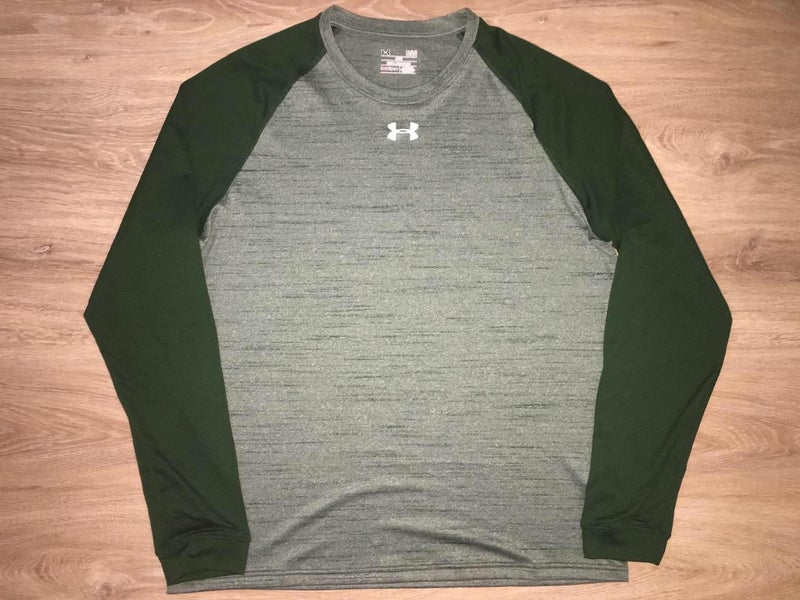 (Large) New Under Armour Long Sleeve Heatgear Shirt x