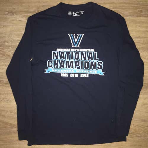 (Medium) New Villanova Wildcats National Champions Long Sleeve Shirt