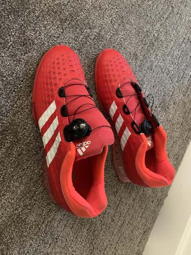 Adipower Weightlifting Red Adult Unisex Men's 10.5 (W 11.5) Adidas Shoes