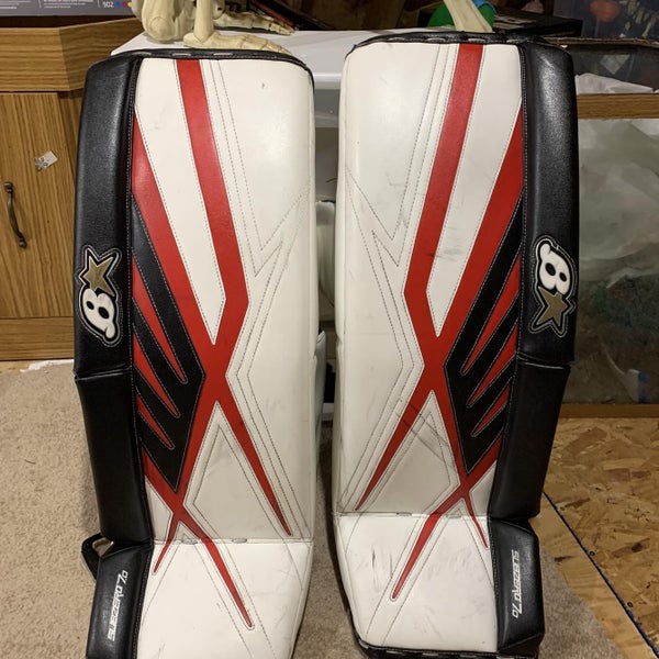 Black Senior 34" Brian's Subzero 7.0 Goalie Leg Pads