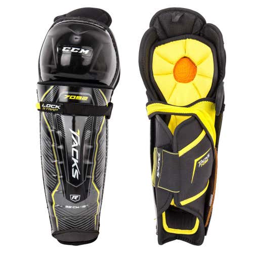 New Senior CCM Tacks 7092 Shin Pads SIZE 14"