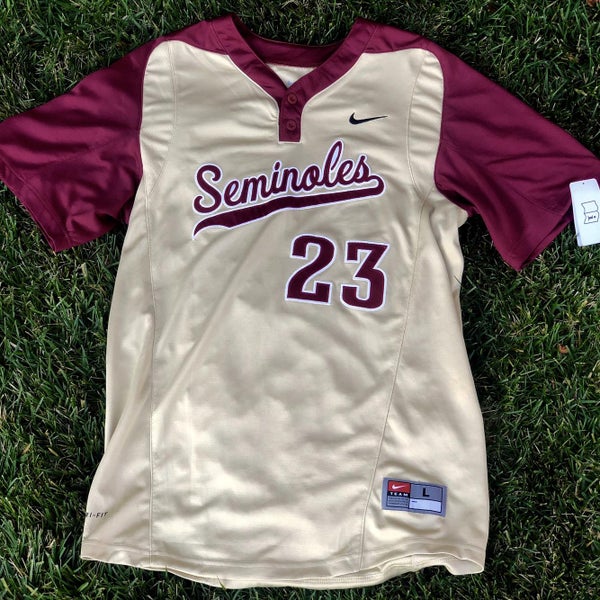 Men's Large Nike Florida State (FSU) Seminoles Baseball Jersey (NWT