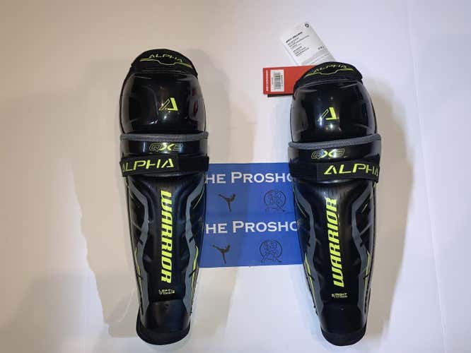 New Warrior Alpha QX3 13" Junior Shin Pads