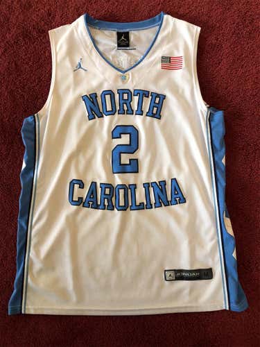 White Men's Medium Air Jordan Jersey