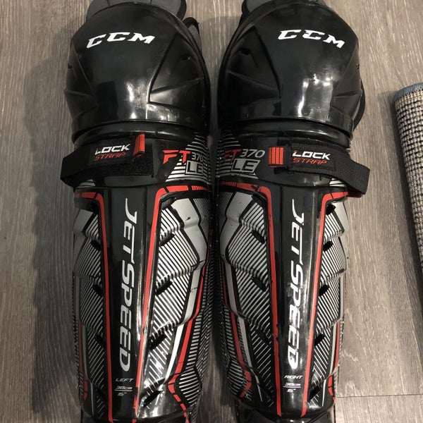 Like New CCM JetSpeed FT370LE Shin Pads 15”