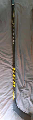 Senior Left Handed Ultra Tacks Toe Pro Stock Hockey Stick