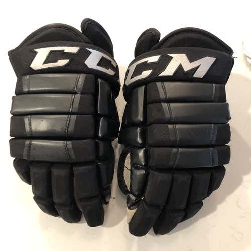 Black Senior CCM HG98 14" Pro Stock Gloves