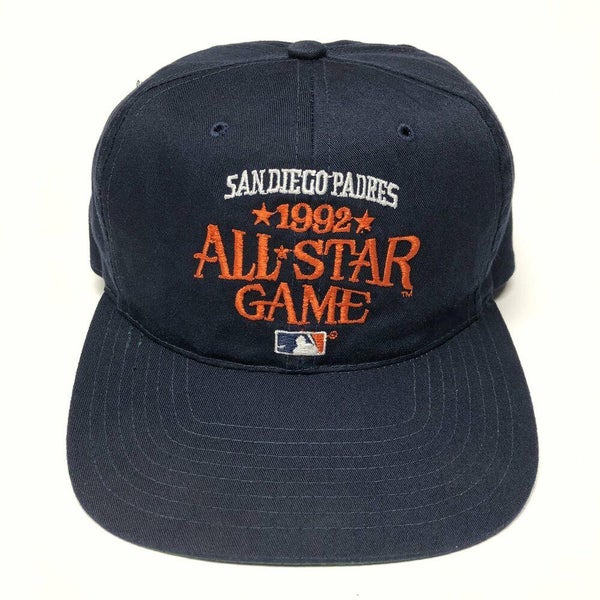 Vintage 1992 San Diego Padres All Star Game Snapback Hat MLB Baseball Cap Rare