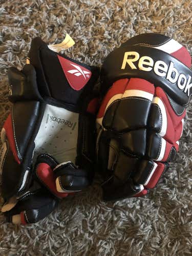 Red New Senior Reebok Gloves 14"
