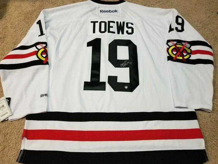 toews jersey signed