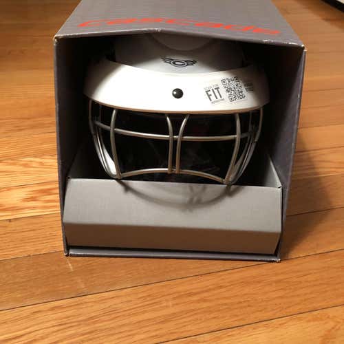 White  Cascade LX Women’s Lacrosse Helmet