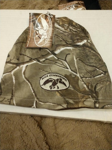 Duck Commander Camo / Brown Reversible New One Size Fits All Beanie