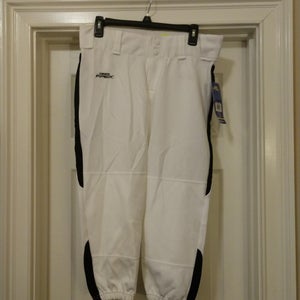 Worth White/ Navy Blue New High School/College Women's Large Worth Pants