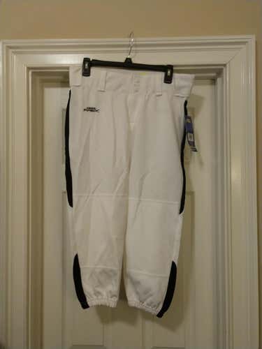 Worth White/ Navy Blue New High School/College Women's Large Worth Pants