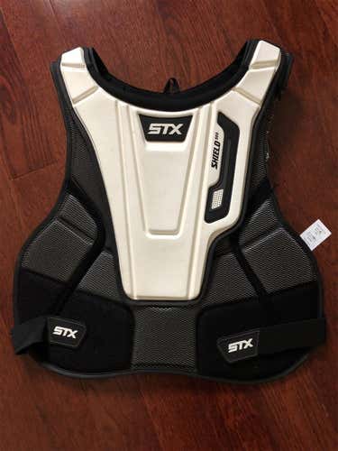 White  Large STX Shield 500 Chest Protector