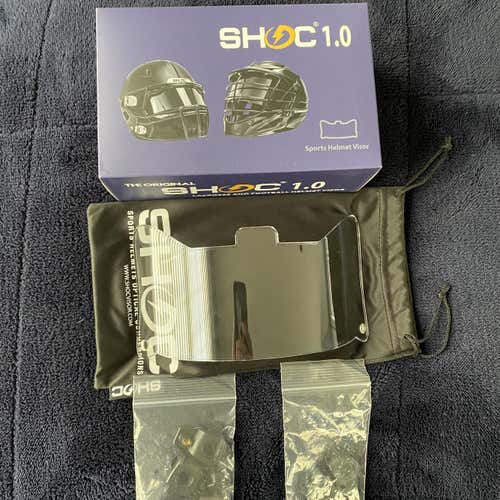 Clear mirror SHOC visor