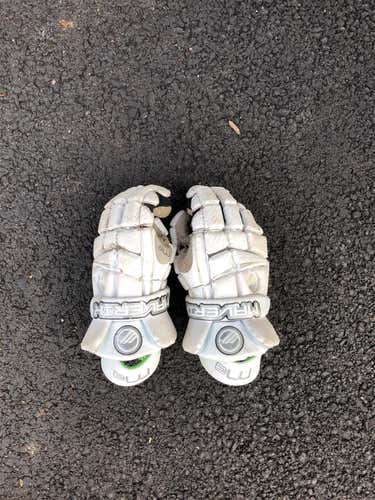 White  Player M3 Lacrosse Gloves 13"