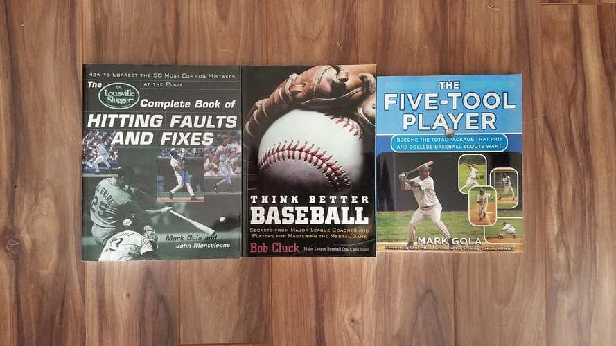 3 Baseball Books