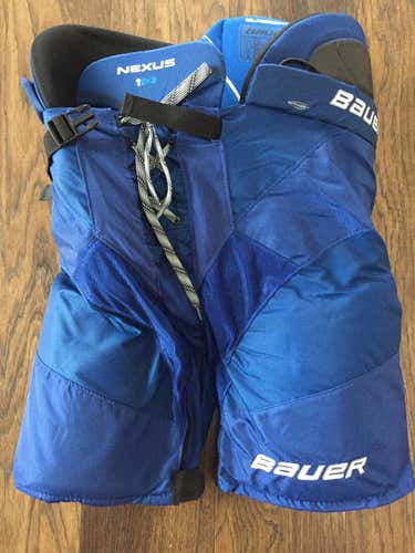 Blue New Senior Large Bauer Nexus 1N Hockey Pants