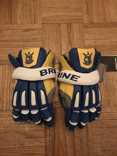 New Large Custom FLORIDA LAUNCH Brine King Elite Lacrosse Gloves
