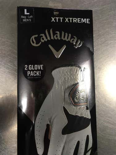 White Men's Large Left Handed XTT Xtreme Glove