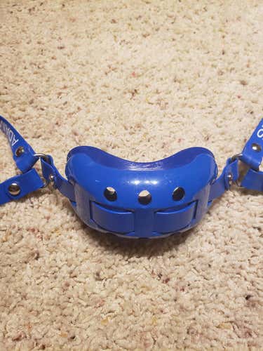Adam's Box Lacrosse Hard Chin Cup Strap Royal Blue