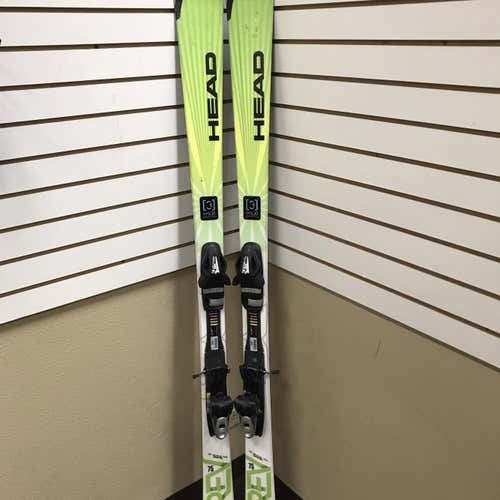 Head Rev 75 177cm Skis With Bindings Max Din 10