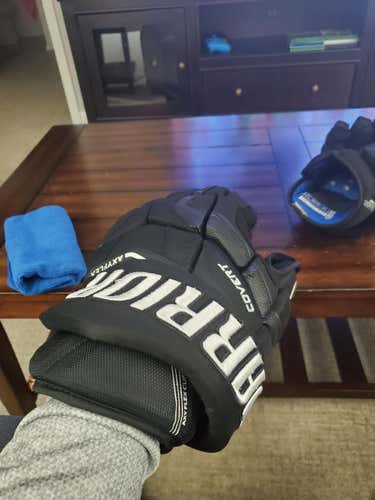 Black Senior Warrior QR Edge Gloves 13" Pro Stock