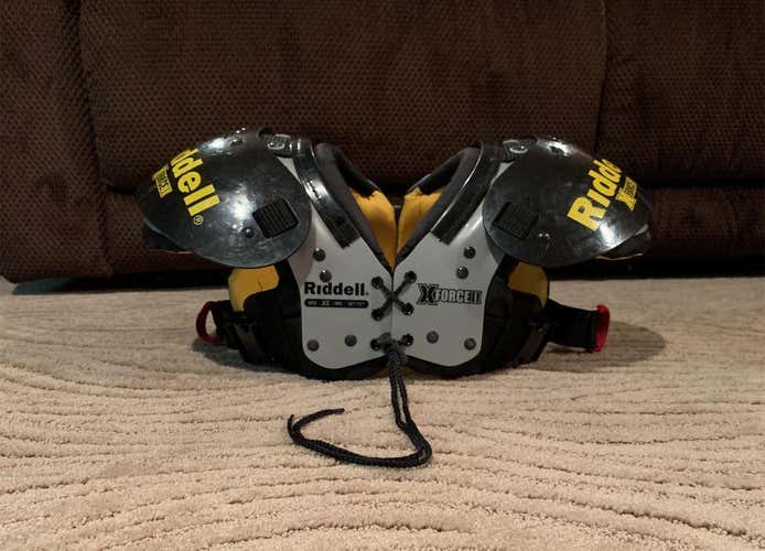 Extra Small Riddell XForce II Shoulder Pads