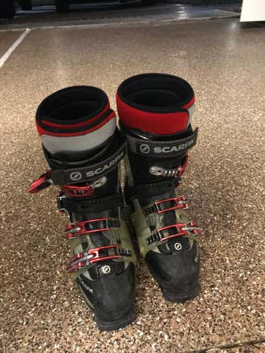 Men's Scarpa Alpine Touring Tornado AT Ski Boots 95-115 Flex