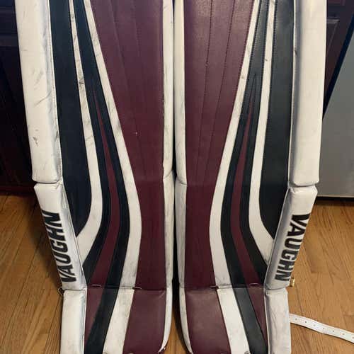 Red Senior 35" Vaughn Ventus SLR Pro Carbon Goalie Leg Pads