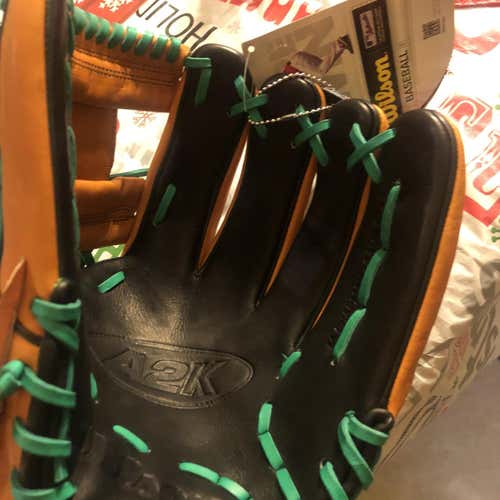 Black High School/College Infield A2K 11.75" Baseball Glove
