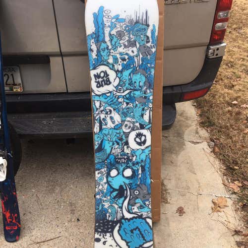 Unisex  Burton Snowboard With Bindings