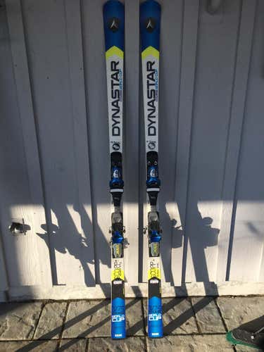 2015/16 Dynastar GS Racing Skis 182 CM - 25 M Radius w/ Look PX15 Bindings Max Din 15