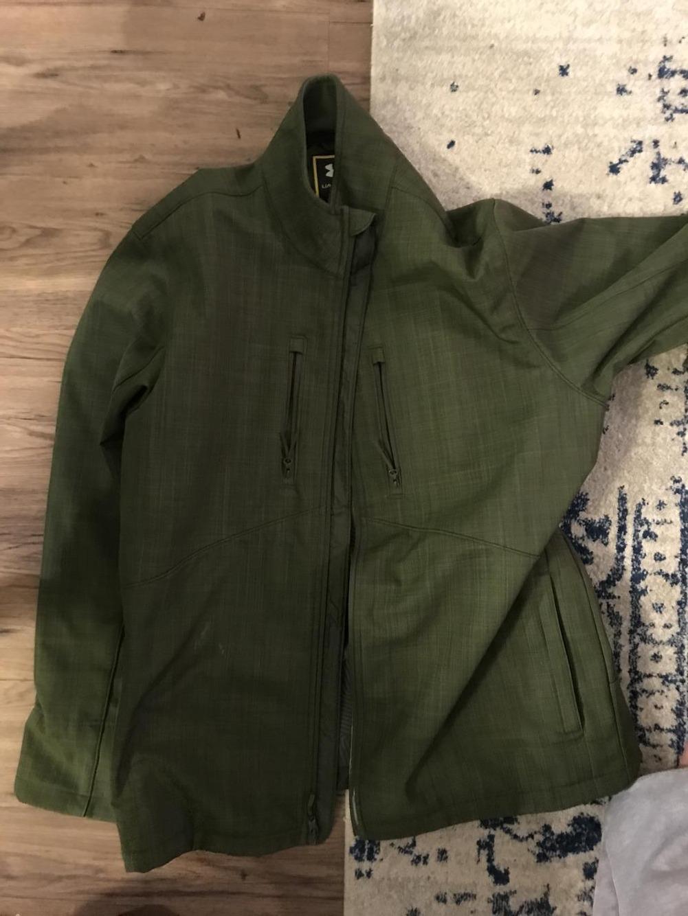 under armour jacket green