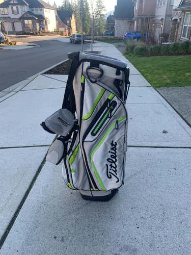 Gray Unisex Titleist Carry Bag