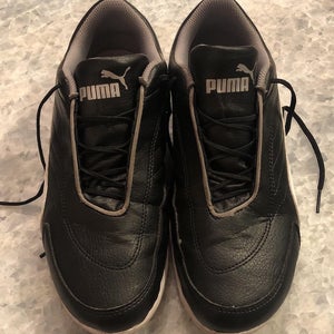 Black Adult 7.0 (Women's 8.0) Puma Shoes